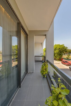 Balcony in 3 BHK Apartment at Stellar Heights, Sanauli – for Sale