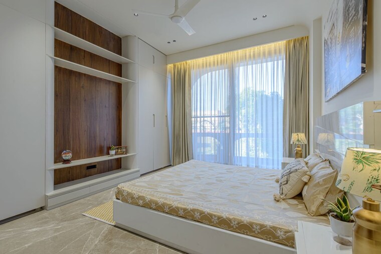 Bedroom, stellar-heights 3 Bedroom 2200 Sq.Ft. Apartment In Sanauli Zirakpur 10624707