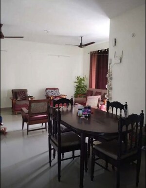 Dining area in 2 BHK Apartment at Golden Crast Apartment, Butler Colony – for Rent