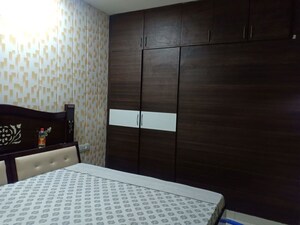 Bedroom in 3 BHK Builder Floor at Lake View Complex, Dhakoli – for Rent