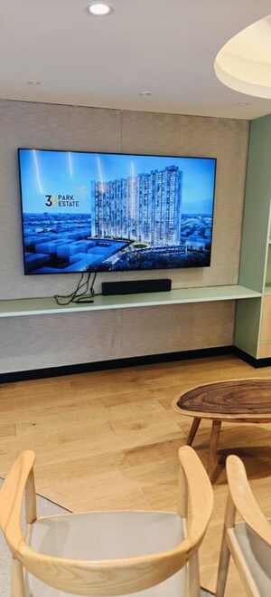 Living Room in 2 BHK Apartment at Chandak 34 Park Estate, Goregaon West – for Sale