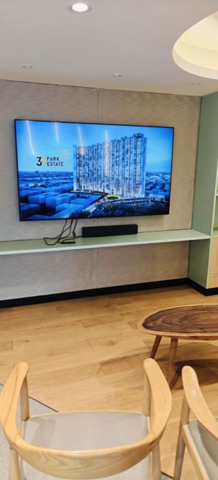Living Room, chandak-34-park-estate 2 Bedroom 602 Sq.Ft. Apartment In Goregaon West Mumbai 10624728