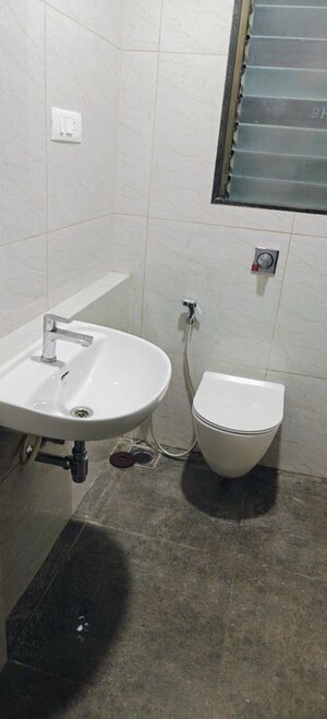 Bathroom in 2 BHK Apartment at Chandak 34 Park Estate, Goregaon West – for Sale