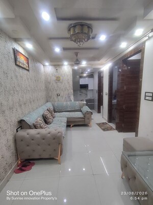Living Room in 2 BHK Builder Floor at Dwarka Mor – for Rent