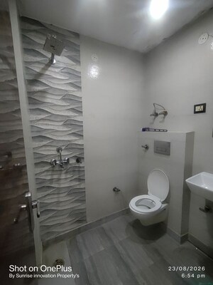 Bathroom in 2 BHK Builder Floor at Dwarka Mor – for Rent