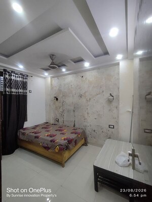 Bedroom in 2 BHK Builder Floor at Dwarka Mor – for Rent