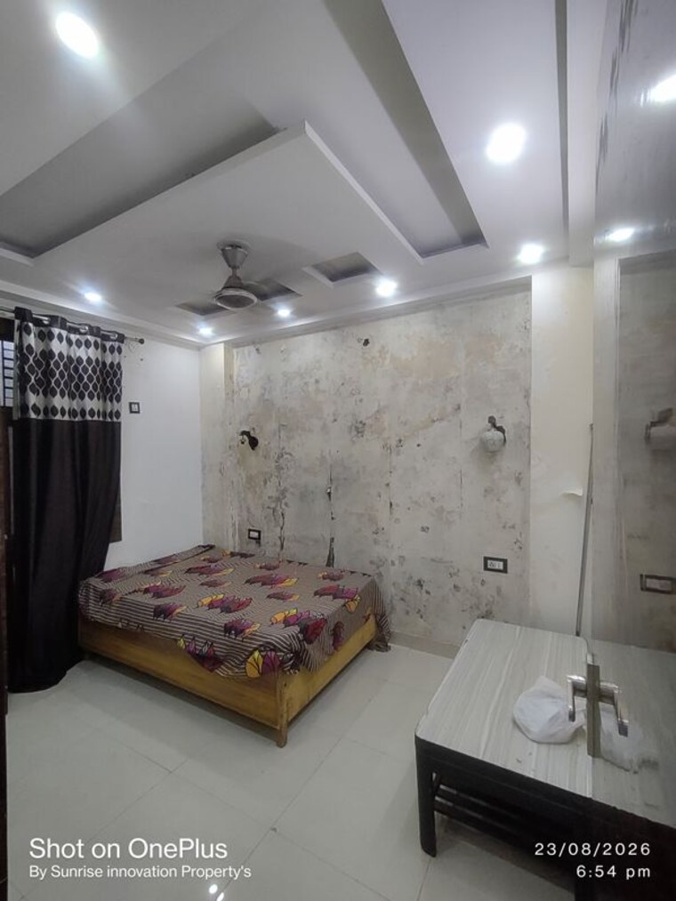 Bedroom, dwarka mor 2 Bedroom 750 Sq.Ft. Builder Floor In Dwarka Mor Delhi 10624760