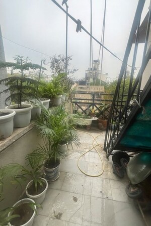 Balcony in 3 BHK Builder Floor at Chittaranjan Park – for Sale