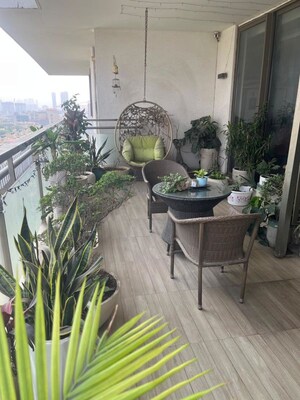 Balcony in 3 BHK Apartment at M3M Golf Estate, Sector 65 – for Rent