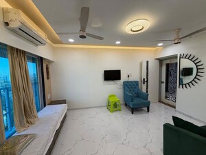 Bedroom in 1 BHK Apartment at Sanghvi Boulevard 97 Prism, Malad East – for Rent
