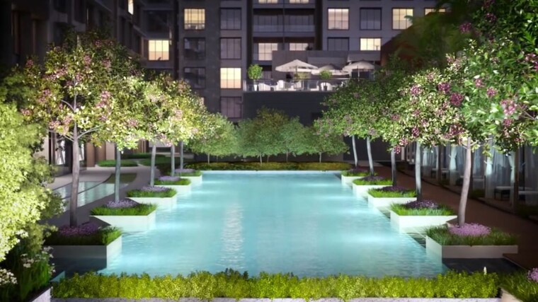 Swimming Pool, adani-ten-bkc 2 Bedroom 1290 Sq.Ft. Apartment In Bandra East Mumbai 10624872