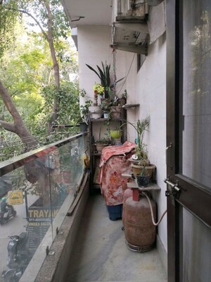 Balcony in 3 BHK Builder Floor at Shastri Nagar – for Sale