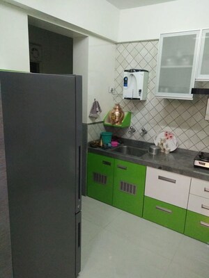 Kitchen in 2 BHK Apartment at Mittal Sun Universe, Sinhagad Road – for Rent