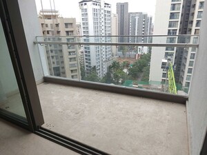 Balcony in 3 BHK Apartment at Adani Ten BKC, Bandra East – for Sale