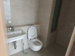Bathroom in 3 BHK Apartment at Adani Ten BKC, Bandra East – for Sale