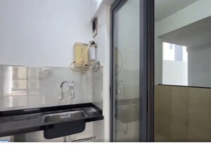 Bathroom in 3 BHK Apartment at Nahar The Enclave, Balewadi – for Rent