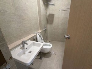 Bathroom in 3 BHK Apartment at Adani Ten BKC, Bandra East – for Sale