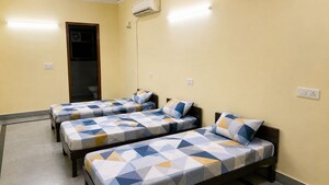 Bedroom in 3 BHK Independent House at Himalayan Apartment, Sector 1 – for Rent