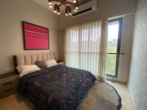 Bedroom in 3 BHK Apartment at Adani Ten BKC, Bandra East – for Sale