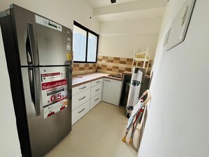 Kitchen in 1 BHK Apartment at Wadhwa Wise City, Old Panvel – for Rent