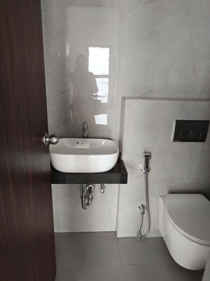 Bathroom in 1 BHK Apartment at Raymond Ten X Habitat, Pokhran Road No Two – for Sale