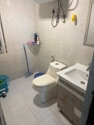 Bathroom in 4 BHK Apartment at DLF New Town Heights Town Houses, Sector 86 – for Sale