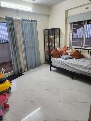 Bedroom in 3 BHK Apartment at JPS Cyber Ridge, Kondapur – for Rent