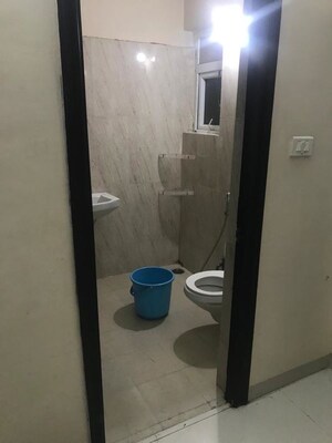 Bathroom in 3 BHK Apartment at JPS Cyber Ridge, Kondapur – for Rent