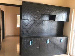 Kitchen in 3 BHK Apartment at JPS Cyber Ridge, Kondapur – for Rent