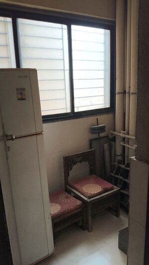 Laundry Area in 2 BHK Apartment at K Raheja Heights, Malad East – for Rent
