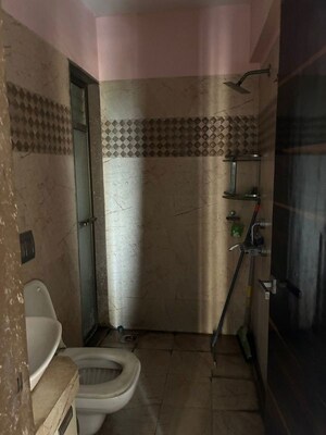 Bathroom in 1.5 BHK Apartment at Madhav Palacia, Ghodbunder Road – for Sale