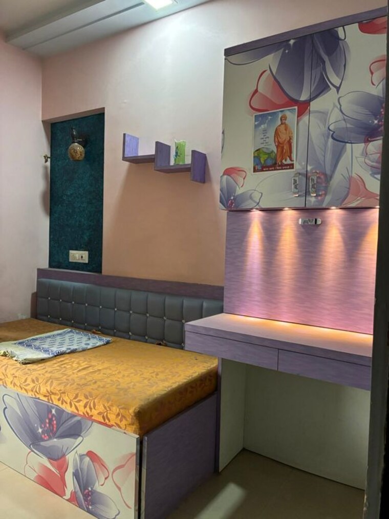 Bedroom, madhav-palacia 1.5 Bedroom 611 Sq.Ft. Apartment In Ghodbunder Road Thane 10625047