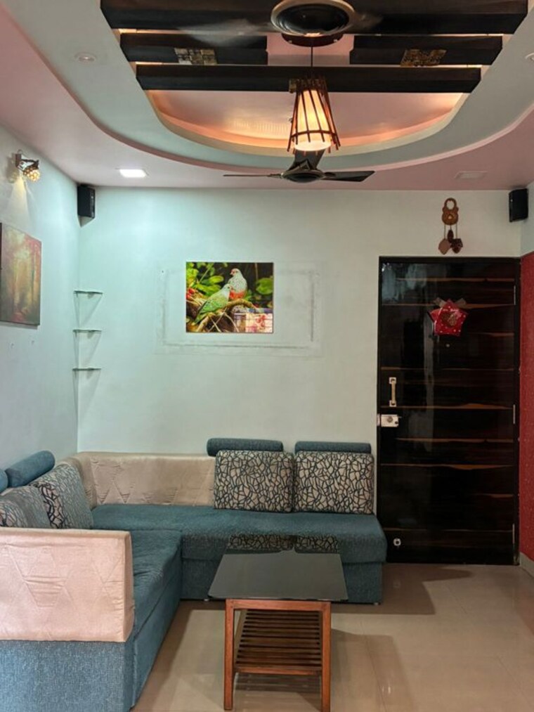 Living Room, madhav-palacia 1.5 Bedroom 611 Sq.Ft. Apartment In Ghodbunder Road Thane 10625047