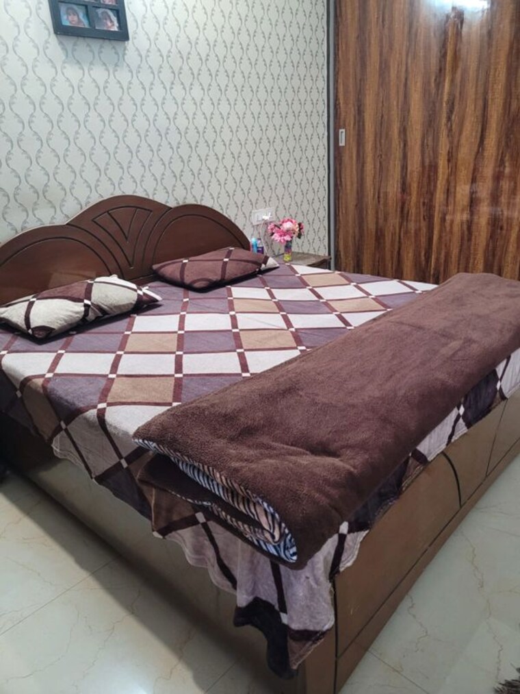 Bedroom, ms-enclave-zirakpur 3 Bedroom 1100 Sq.Ft. Builder Floor In Dhakoli Zirakpur 10625050