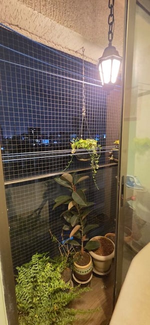 Balcony in 2 BHK Apartment at Mahindra Vicino, Andheri East – for Rent