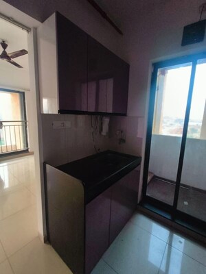 Kitchen in 2 BHK Apartment at Shapoorji Pallonji Sensorium Prisma, Hinjewadi – for Rent