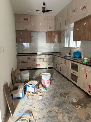 Kitchen in 3 BHK Apartment at Prestige Beverly Hills, Kokapet – for Rent