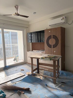 Living Room in 3 BHK Apartment at Prestige Beverly Hills, Kokapet – for Rent