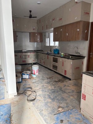 Kitchen in 3 BHK Apartment at Prestige Beverly Hills, Kokapet – for Rent