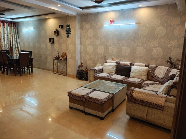 Living Room, green fields colony 3 Bedroom 1809 Sq.Ft. Builder Floor In Green Fields Colony Faridabad 10625086
