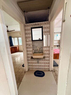 Bathroom in 2 BHK Apartment at Kamla Airbus, Andheri East – for Rent