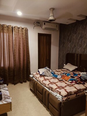 Bedroom in 3 BHK Builder Floor at MS Enclave Zirakpur, Dhakoli – for Sale