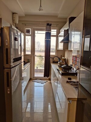 Kitchen in 3 BHK Builder Floor at MS Enclave Zirakpur, Dhakoli – for Sale
