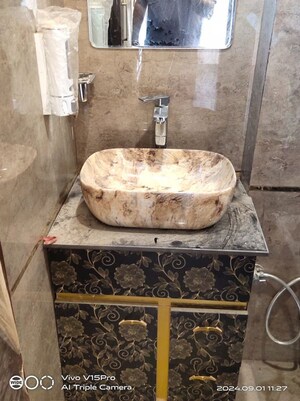Washroom in 3 BHK Independent House at Aerocity – for Rent
