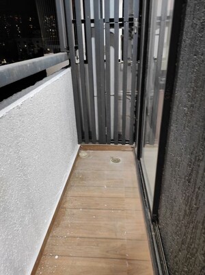 Balcony in 4 BHK Apartment at Hiranandani ParK Willow Crest, Ghodbunder Road – for Rent