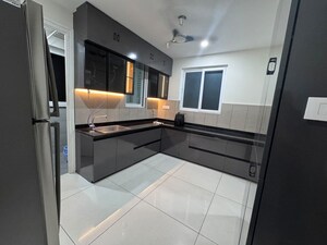 Kitchen in 3 BHK Apartment at Trendset Jayabheri Elevate, Madhapur – for Rent
