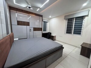 Kitchen in 3 BHK Apartment at Trendset Jayabheri Elevate, Madhapur – for Rent
