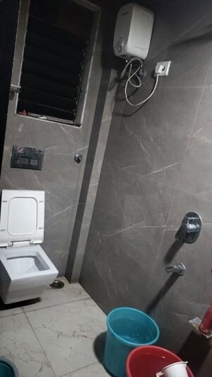 Bathroom in 2.5 BHK Apartment at VM Mohan Palms, Seawoods – for Sale