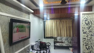 Living Room in 2.5 BHK Apartment at VM Mohan Palms, Seawoods – for Sale