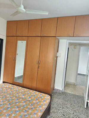 Bedroom in 2 BHK Apartment at Jal Vayu Vihar Apartments, Powai – for Rent